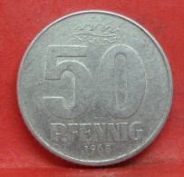 50 Pfennig 1968 A - TTB - Pièce Monnaie Allemagne - Article N°1554 - 50 Pfennig