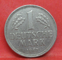 1 Mark 1967 J - TTB - Pièce Monnaie Allemagne - Article N°1557 - 1 Mark