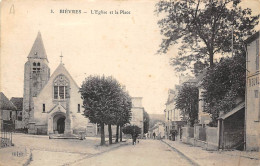 Bièvres          91            L'Eglise Et La Place      N° 3     (voir Scan) - Bievres