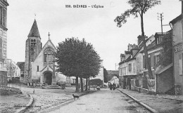 Bièvres          91            L'Eglise Et La Place      N°259     (voir Scan) - Bievres