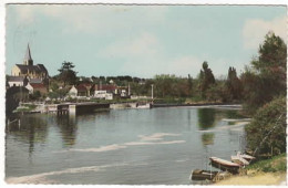 CHATEAUNEUF SUR SARTHE  Bord De La Sarthe  ( Pliée En Bas à Droite) - Chateauneuf Sur Sarthe