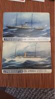 Boat 2 Cards Used  Rare - Bateaux