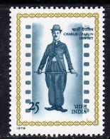 India 1978 Charlie Chaplin Commemoration Cinema, MNH, SG 887 (D) - Unused Stamps