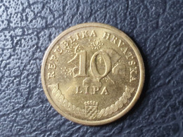 Münze - Kroatien - 10-Lipa-Münze Von 2007 - Croazia