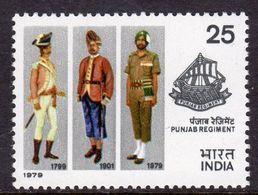 India 1979 4th Reunion Of Punjab Regiment, MNH, SG 908 (D) - Unused Stamps