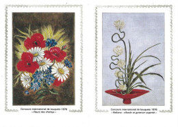 MONACO, Carte FDC: Concours International De Bouquets 1976 - Covers & Documents