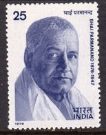 India 1979 Bhai Parmanand Commemoration, MNH, SG 909 (D) - Unused Stamps