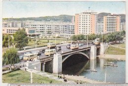 North Korea Uncirculated Postcard - Skoda Tr 9 Trolleys In Phenian - Bus & Autocars