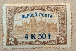 1918 Ungarn Mi.211, 4.50Kr/2Kr /* - Unused Stamps