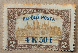 1918 Ungarn Mi.211, 4.50Kr/2Kr /+ - Unused Stamps