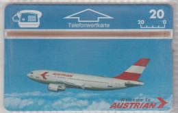 AUSTRIA 1993 PLANE AVIATION AUSTRIAN AIRLINES AIRBUS - Avions
