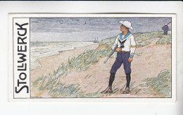 Stollwerck Album No 15  Jugendwehr Auf Borkum Auf Posten Grp 556#1 Von 1915 - Stollwerck