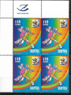 2011 Albanien Mi. 3340 **MNH Fußball-Weltmeisterschaft, Südafrika      Marken Aus Großbogen - 2010 – Südafrika