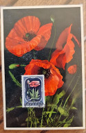 HONGRIE Fleurs, Fleur, Coquelicot (Papaver Rhoeas) Carte Maximum FDC Premier Jour. Yvert N° 1027 (1951) - Sonstige