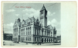 OMAHA - Post Office - Hubermann - Undivided Back - Omaha