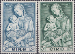 IRLANDA 1950 - ANNO MARIANO - SERIE COMPLETA NUOVA MLH - Unused Stamps