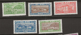 1925 MH Iceland, Mi 114-18 - Neufs