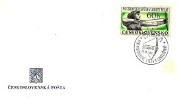 CECOSLOVACCHIA - 1957 PRAHA 18° Campionato Del Mondo Di Tiro Con L'arco Annullo Fdc - 6746 - Tir à L'Arc