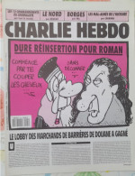 CHARLIE HEBDO 1992 N° 25  DURE REINSERTION POUR ROMAN - Humour