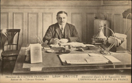 POLITIQUE - Journal De L'ACTION FRANCAISE - Bureau De Léon Daudet - Extrême Droite - Personnages