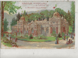 EXPOSTION INTERNATIONALE DE TURIN - Expositions