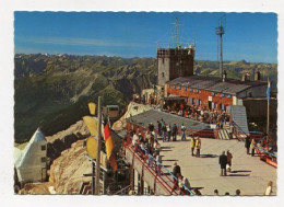 AK 144159 GERMANY - Zugspitze - Aussichtsterrasse Mit Münchner Haus Und Wetterwarte - Zugspitze