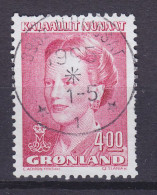 Greenland 1990 Mi. 203, 4.00 (Kr) Königin Margrethe II. Deluxe ILULISSAT (Jakobshavn) Cancel !! - Gebraucht