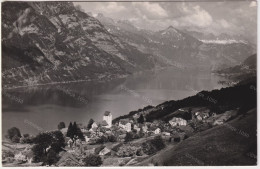 OBSTALDEN  Walensee  Circa 1950 +/- 9x14cm #260675 - Obstalden