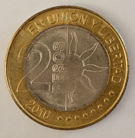 ARGENTINA- 2 PESOS 2016. - Argentinië