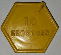 GREAT BRITAIN- 10 GROSCHEN, BRITISH ARMED FORCES, NAAFI TOKEN FOR AUSTRIA- RARE!! - Monetari/ Di Necessità