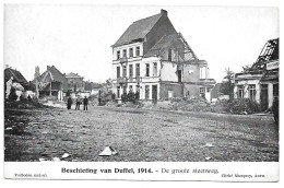 CPA Beschieting Van Duffel, 1914 - De Groote Steenweg - Duffel