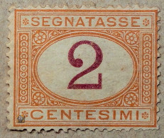 1870 Italien Mi.P 4, 2c /+ - Postage Due