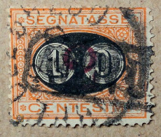 1890 Italien Mi.P 15, 10/2c /o - Segnatasse