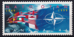 MiNr. 1876 Kanada (Dominion) 1999, 21. Sept. 50 Jahre Nordatlantikpakt (NATO) - Postfrisch/**/MNH - Unused Stamps