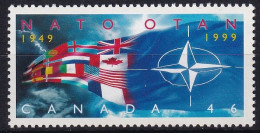 MiNr. 1876 Kanada (Dominion) 1999, 21. Sept. 50 Jahre Nordatlantikpakt (NATO) - Postfrisch/**/MNH - Neufs