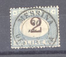 7487  -  Italie  -  Taxe  :  Yv  14  (o)  Belle Obl. De Messina - Segnatasse