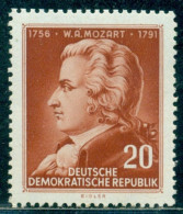 1957 Mozart,Wolfgang Amadeus Mozart,music Composer,Germany,DDR,511,MNH - Musique