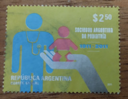 ARGENTINA - AÑO 2011 - Centenario De La Sociedad Nacional De Pediatría. Used - Gebruikt