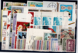 LOT OF 202 STAMPS MINT+USED +16 BLOCKS MI- 85 EURO VF!! - Collections (sans Albums)