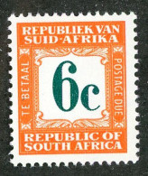 5554 BCx S. Africa 1967 Scott J65 Mnh** (Lower Bids 20% Off) - Postage Due