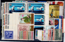 LOT OF 210 STAMPS MINT+USED +16 BLOCKS MI- 80 EURO VF!! - Collections (sans Albums)