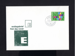 16059-LIECHTENSTEIN-FIRST DAY COVER VADUZ.1960.FDC.ENVELOPPE PREMIER JOUR.Switzerland. ERSTTAGSBRIEF. - Lettres & Documents