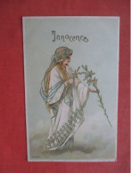 .    Embossed.   Innocence.  Signed.  Mailick.   Ref 6129 - Mailick, Alfred