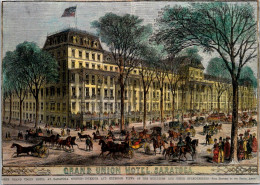 New York Saratoga Grand Union Hotel Circa 1901 - Saratoga Springs