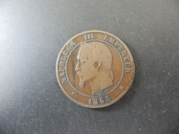 France 10 Centimes 1865 A - 10 Centimes