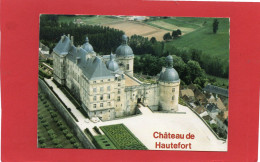 24---CHATEAU De HAUTEFORT---la France Vue Du Ciel--voir 2 Scans - Hautefort