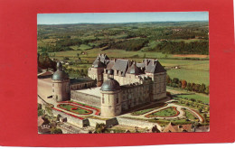 24----HAUTEFORT--vu Du Ciel XVè Et XVIIè S.--vue D'ensemble La Chapelle Et Façade Est---voir 2 Scans - Hautefort