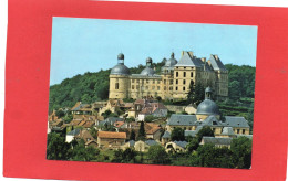 24----CHATEAU DE HAUTEFORT--vue Générale De L'Est---voir 2 Scans - Hautefort