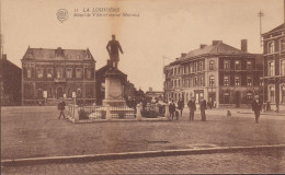 BELGIQUE HAINAUT LA LOUVIERE HOTEL DE VILLE ET STATUE MAIRAUX - La Louvière