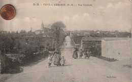 79 - Carte Postale Ancienne De   FAYE L'ABBESSE   Vue Générale - Otros & Sin Clasificación